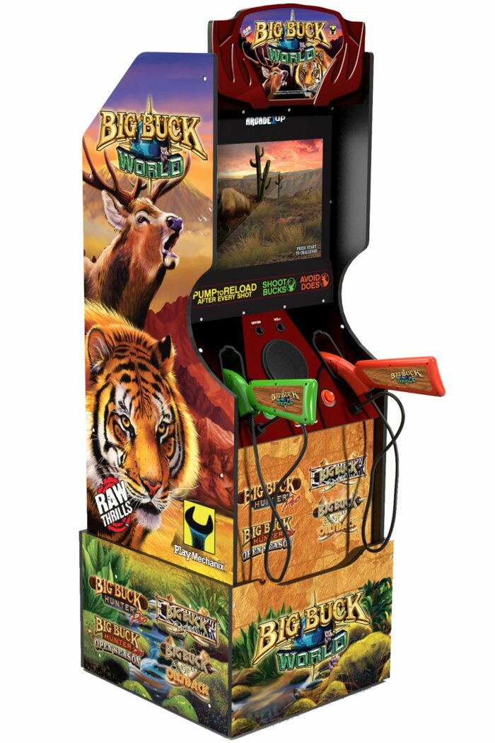 Arcade 1 Up Big Buck Hunter World 2