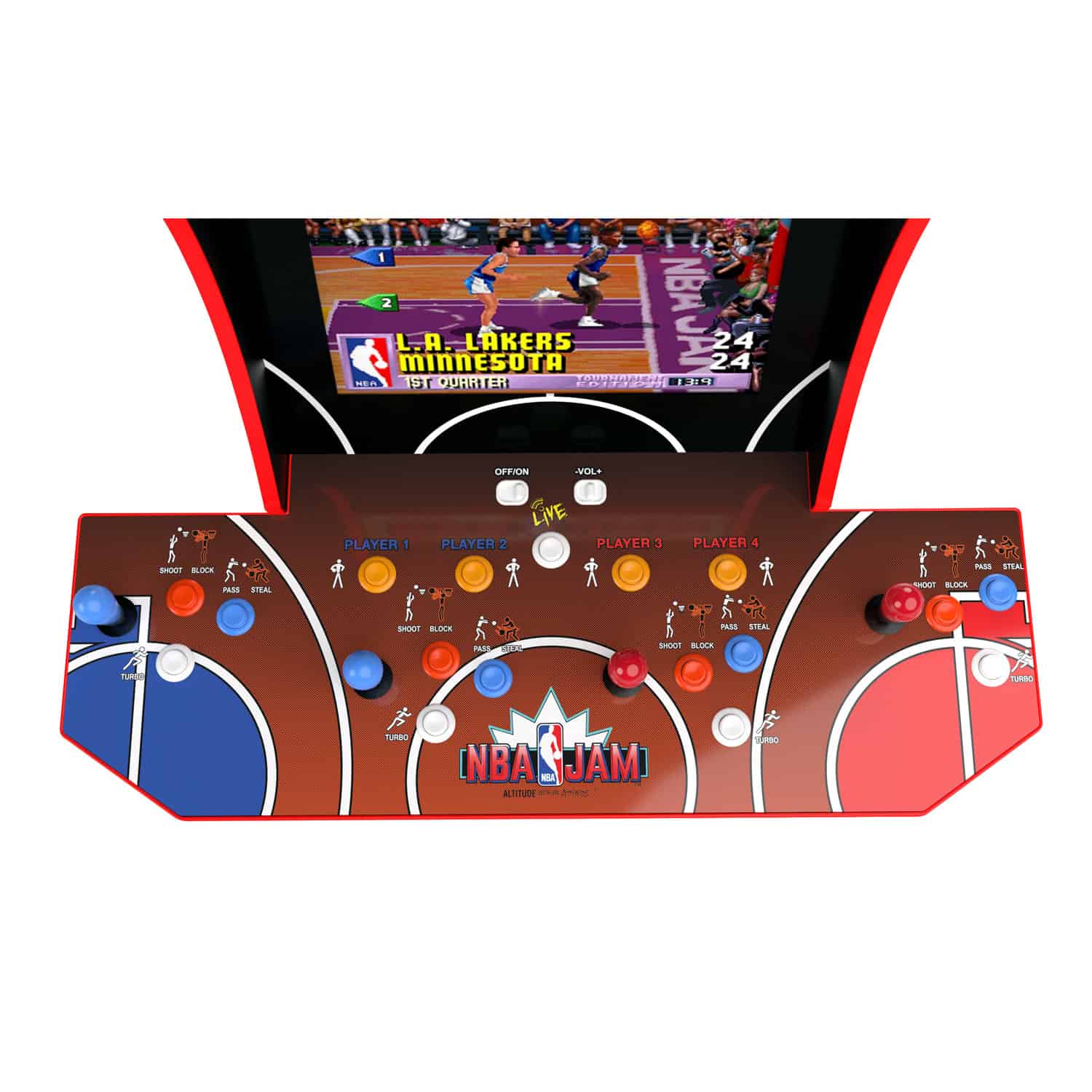 Arcade 1 Up NBA Jam With Riser Swim World Chelan