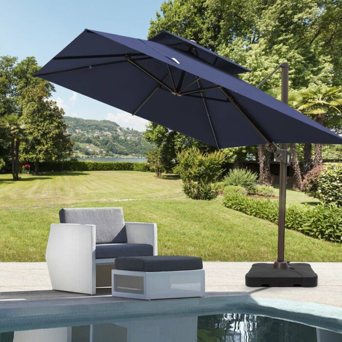 Chapdelaine1202727SquareCantileverUmbrella 5 - Swim World Chelan
