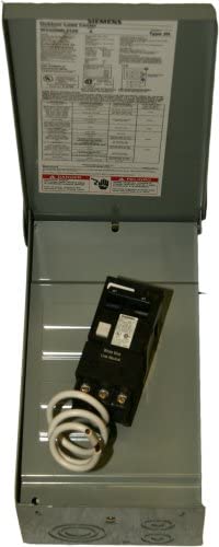 Aqua GFCI 60A-KIT Siemens 60 Amp GFCI c/w 125 Amp Outdoor Panel