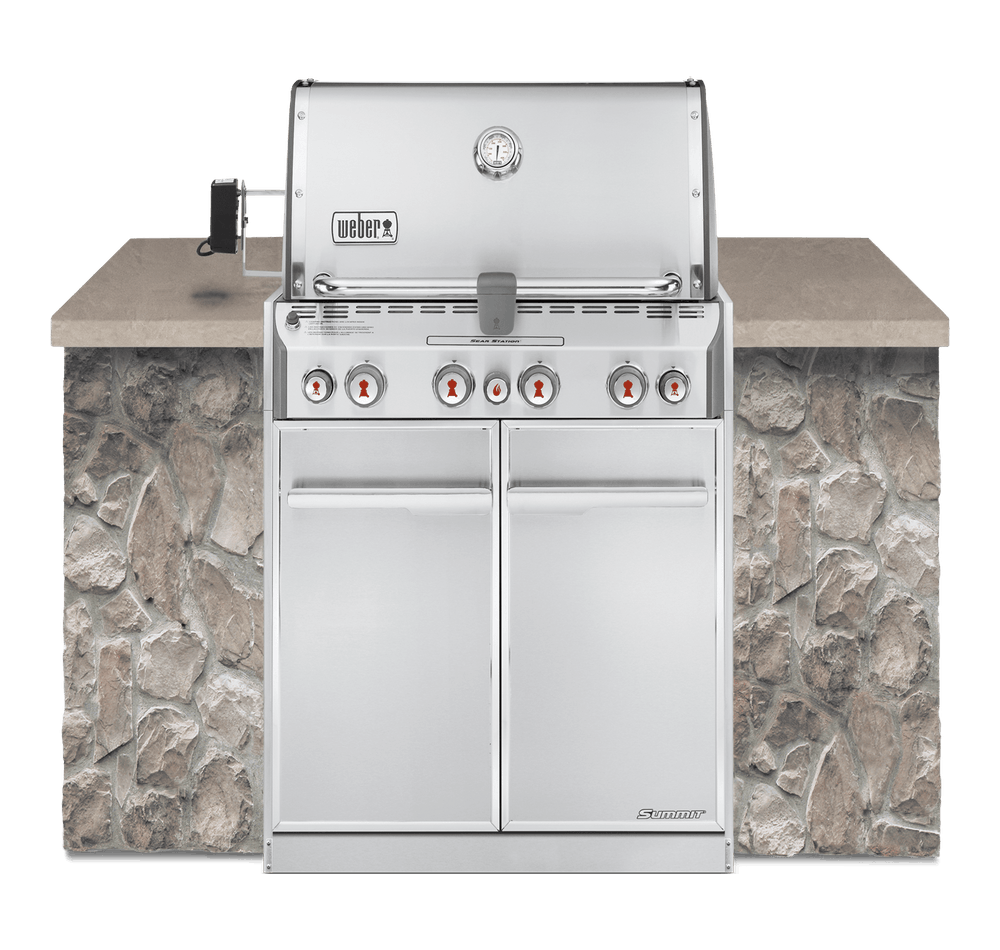 Summit® S460 BuiltIn Gas Grill (Natural Gas)Stainless Steel er