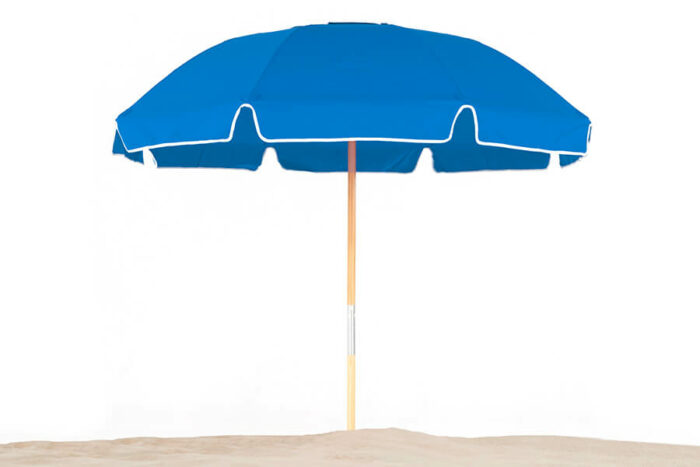 avalon beach umbrella blue - Swim World Chelan