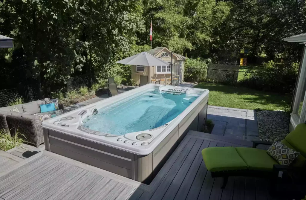 How a Backyard Swim Spa Can Boost Your Home in Chelan, WA - Swim World Chelan Uncategorized backyard swim spa